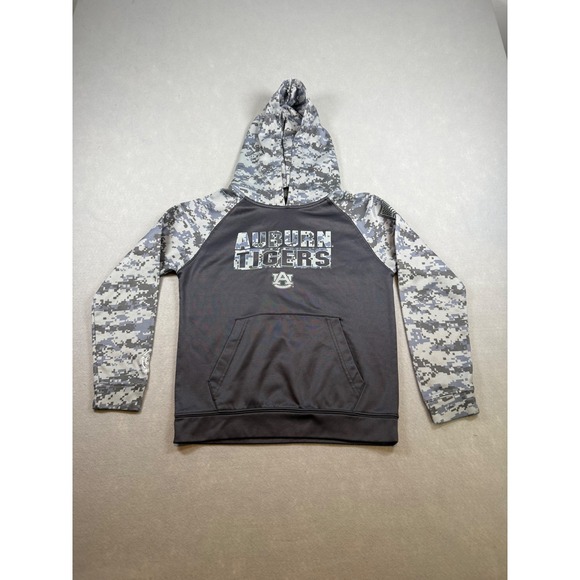 Colosseum Other - Colosseum Youth Auburn Tigers Digital Camo Hoodie Sweatshirt Grey Size M 12-14